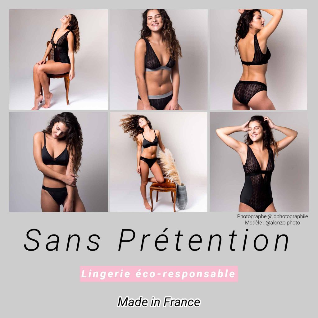 Sans Prétention lingerie sans armature qui prend soin de moi et de la planète fabriquée en France et son collectif de marques françaises