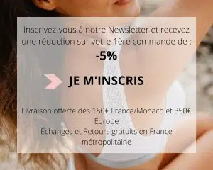 Inscription à la newsletter Sans Prétention lingerie made in France éco-responsable