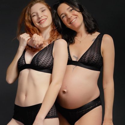 Porter de la jolie lingerie, confortable et made in France quand on est enceinte, c'est possible chez Sans Prétention